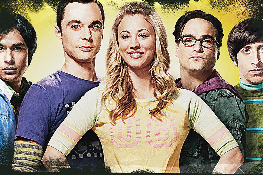 Photo wallpaper The Big Bang Theory from 120x80cm