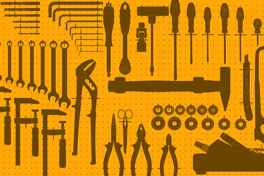 Wallpaper Tools from 120x80cm