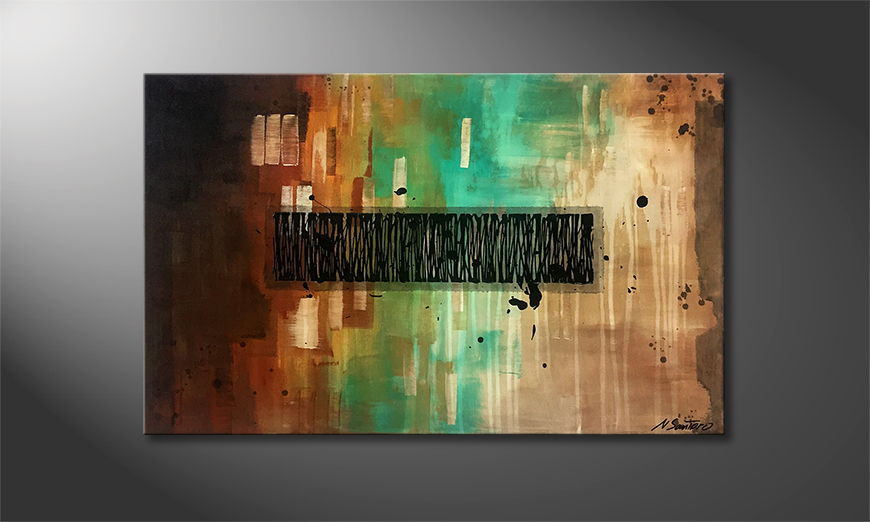 Canvas painting New Perspektive 120x75cm