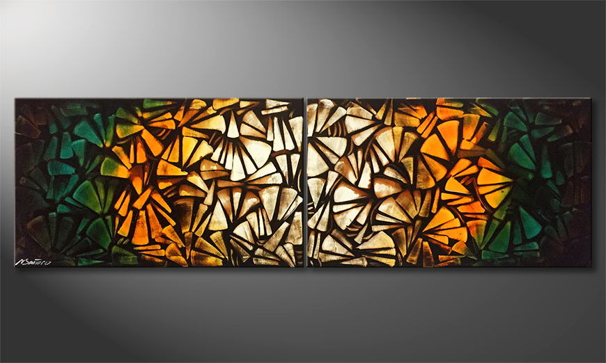 Living room painting Piece Of Cake 200x60cm