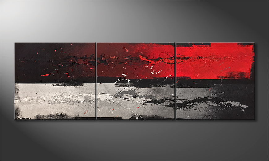 Our wall art Hot And Cold 210x70cm