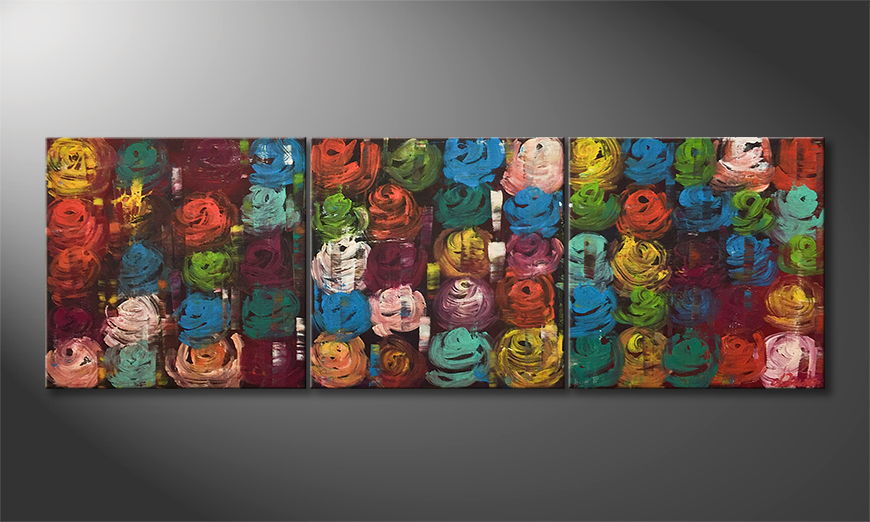 Our wall art Summer In The City 180x60cm