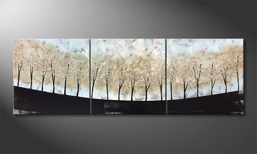 Our wall art Twisted Forest 210x70cm